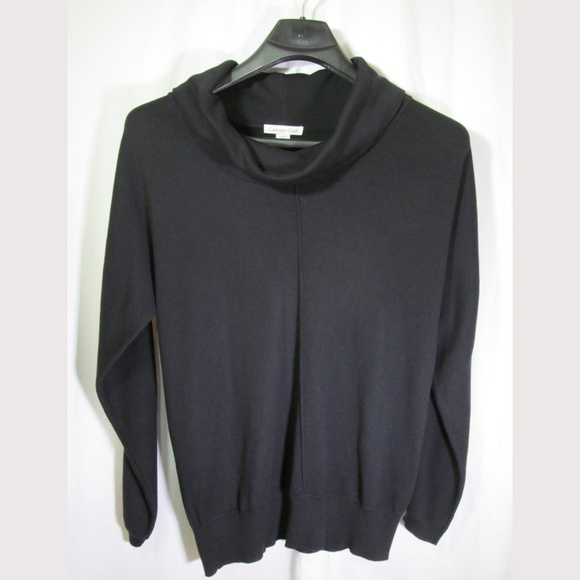 Coldwater Creek Sweater Size PS Black Cowl Neck - Picture 1 of 3